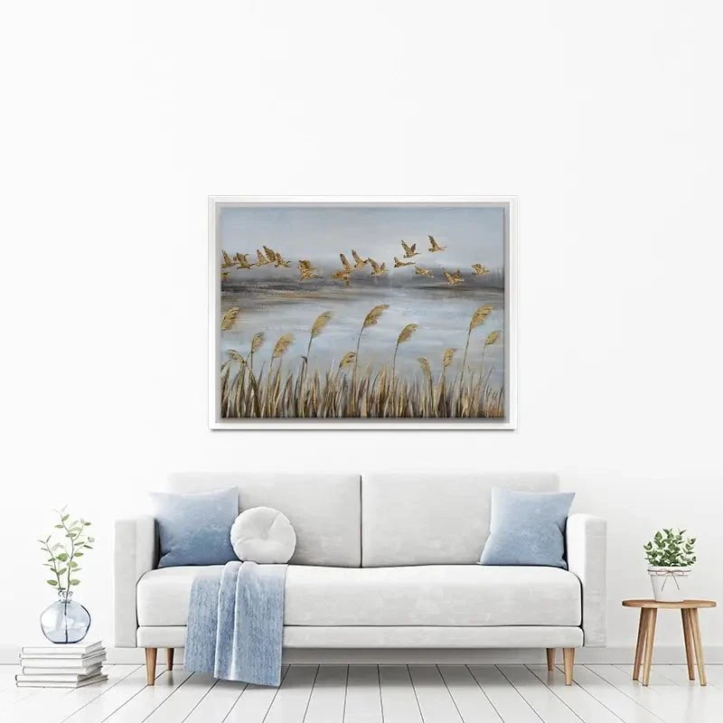 Pampas Grass Canvas Print Pampas Grass Canvas Print wall art product CHENYU ARTS / Shutterstock