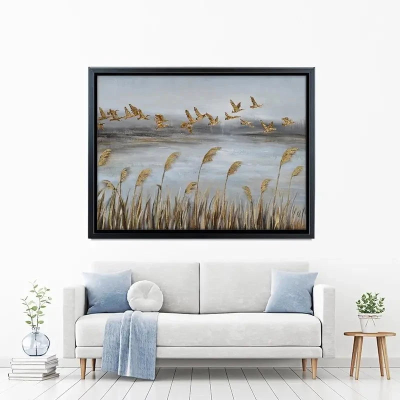 Pampas Grass Canvas Print Pampas Grass Canvas Print wall art product CHENYU ARTS / Shutterstock