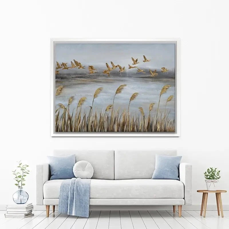 Pampas Grass Canvas Print Pampas Grass Canvas Print wall art product CHENYU ARTS / Shutterstock