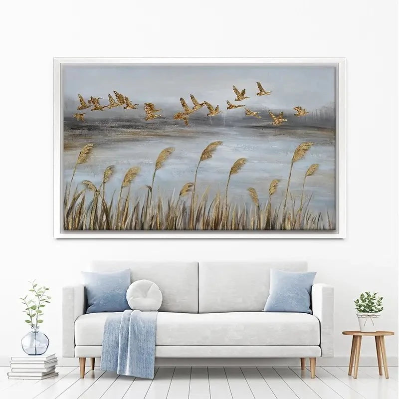 Pampas Grass Canvas Print Pampas Grass Canvas Print wall art product CHENYU ARTS / Shutterstock
