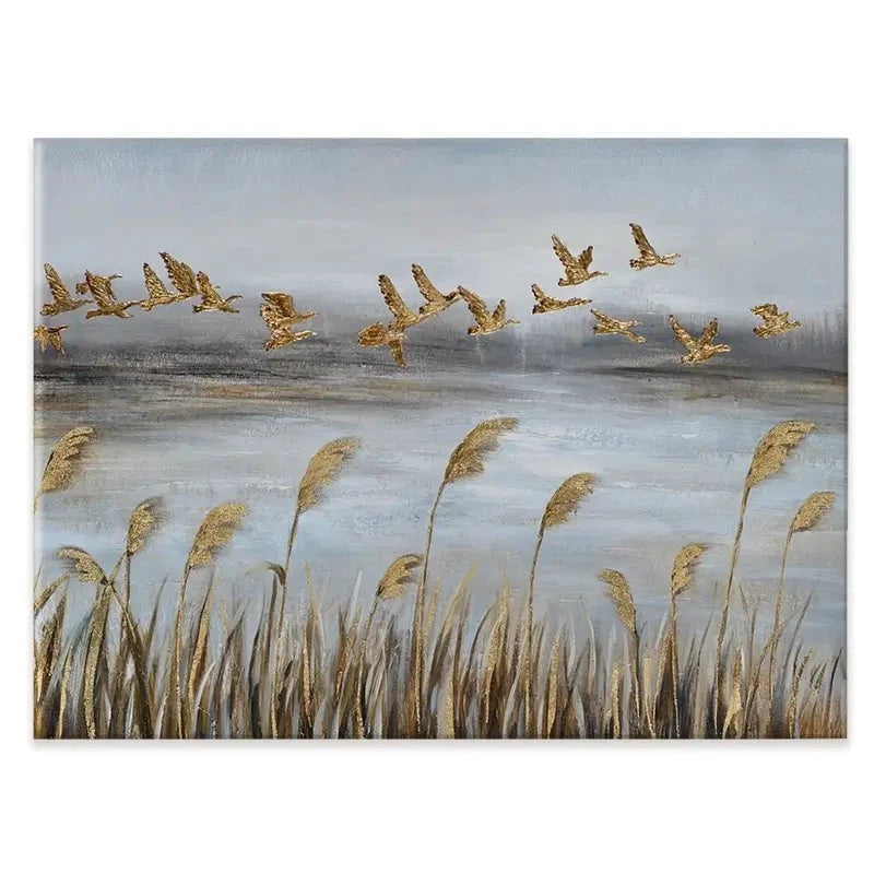 Pampas Grass Canvas Print Pampas Grass Canvas Print wall art product CHENYU ARTS / Shutterstock