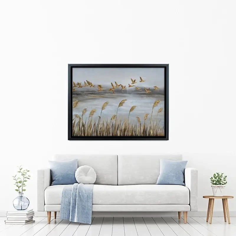 Pampas Grass Canvas Print Pampas Grass Canvas Print wall art product CHENYU ARTS / Shutterstock