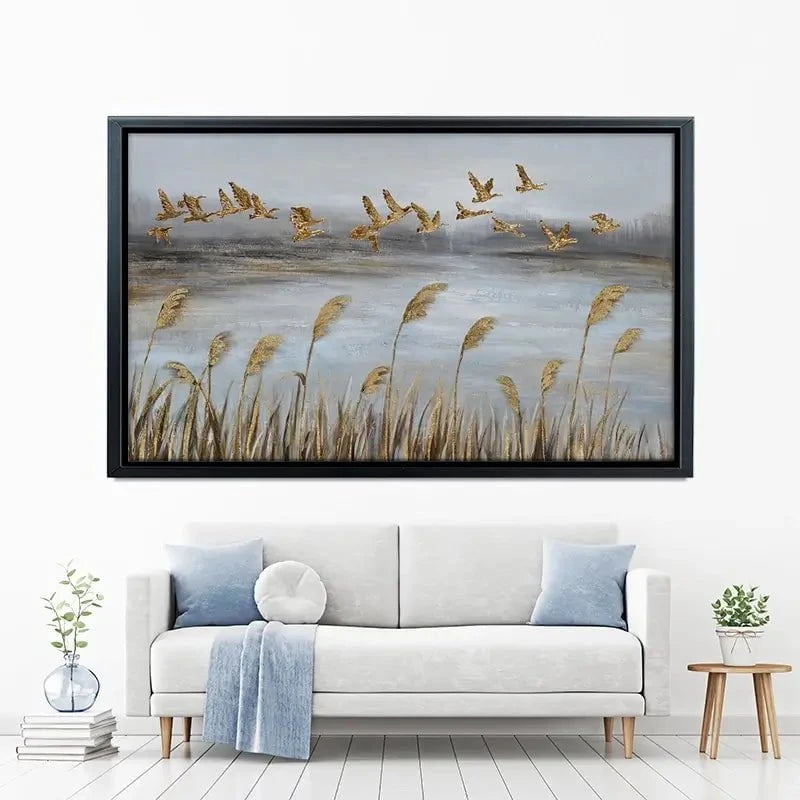 Pampas Grass Canvas Print Pampas Grass Canvas Print wall art product CHENYU ARTS / Shutterstock