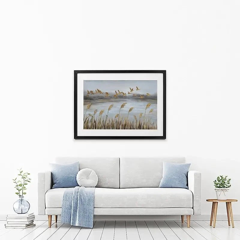 Pampas Grass Framed Art Print Pampas Grass Framed Art Print wall art product CHENYU ARTS / Shutterstock
