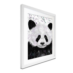 Panda Henry Framed Art Print wall art product Emma LC Art