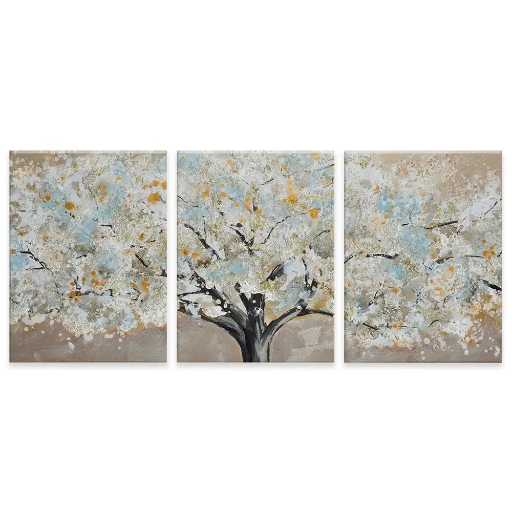 Panoramic Tree Trio Canvas Print Panoramic Tree Trio Canvas Print wall art product JS CHENYU ARTS / Shutterstock
