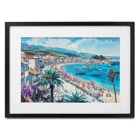 Paradise Framed Art Print Paradise Framed Art Print wall art product LSR Design Studio - Independent