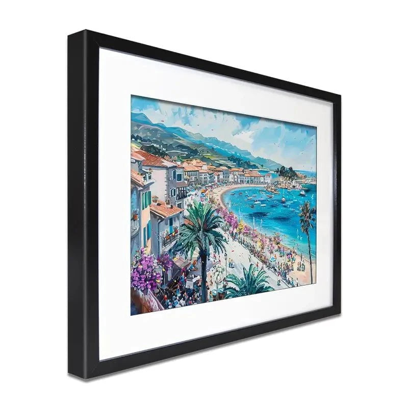 Paradise Framed Art Print Paradise Framed Art Print wall art product LSR Design Studio - Independent