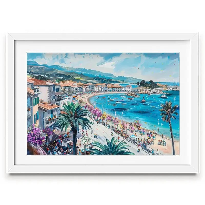 Paradise Framed Art Print Paradise Framed Art Print wall art product LSR Design Studio - Independent