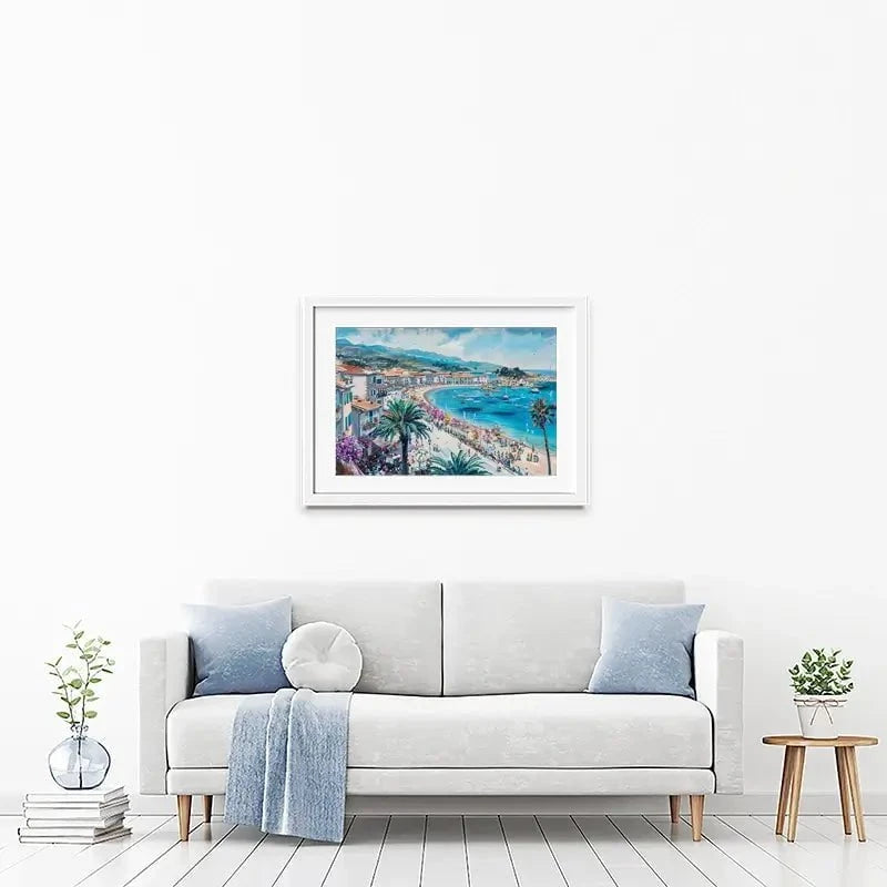 Paradise Framed Art Print Paradise Framed Art Print wall art product LSR Design Studio - Independent