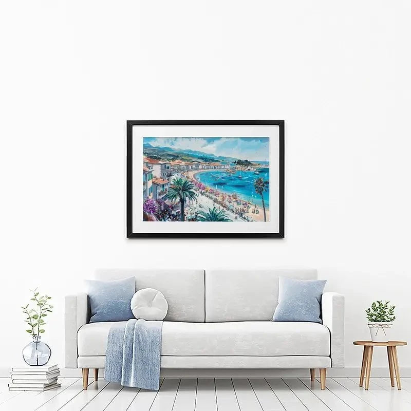 Paradise Framed Art Print Paradise Framed Art Print wall art product LSR Design Studio - Independent