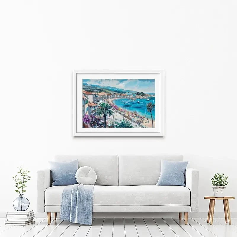 Paradise Framed Art Print Paradise Framed Art Print wall art product LSR Design Studio - Independent