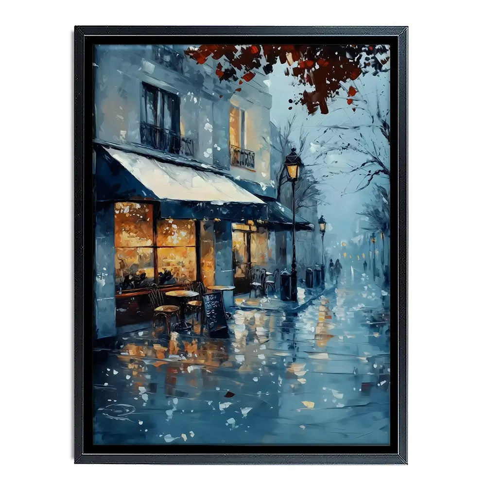 Paris Café Canvas Print Paris Café Canvas Print wall art product Arlington Prints - Independent