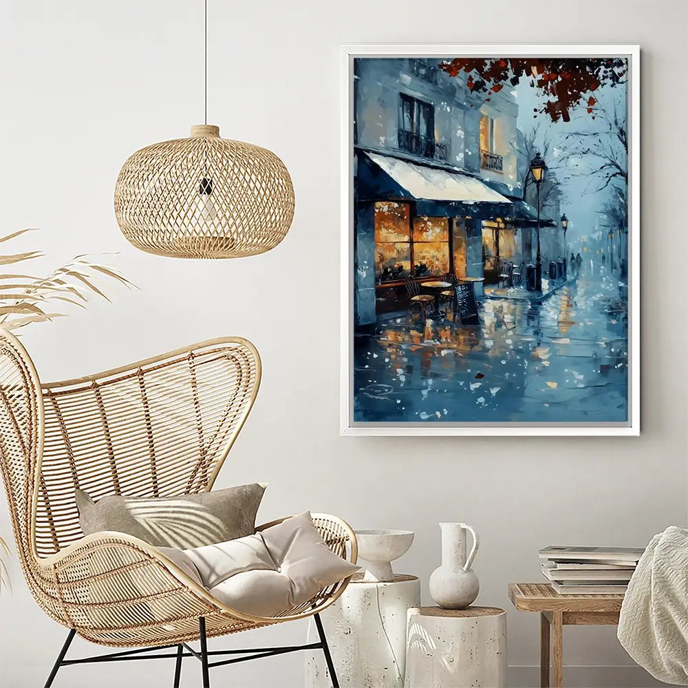 Paris Café Canvas Print Paris Café Canvas Print wall art product Arlington Prints - Independent