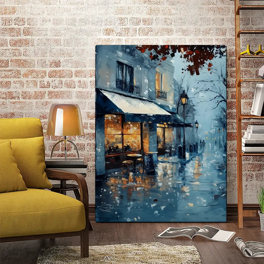 Paris Café Canvas Print Paris Café Canvas Print wall art product Arlington Prints - Independent