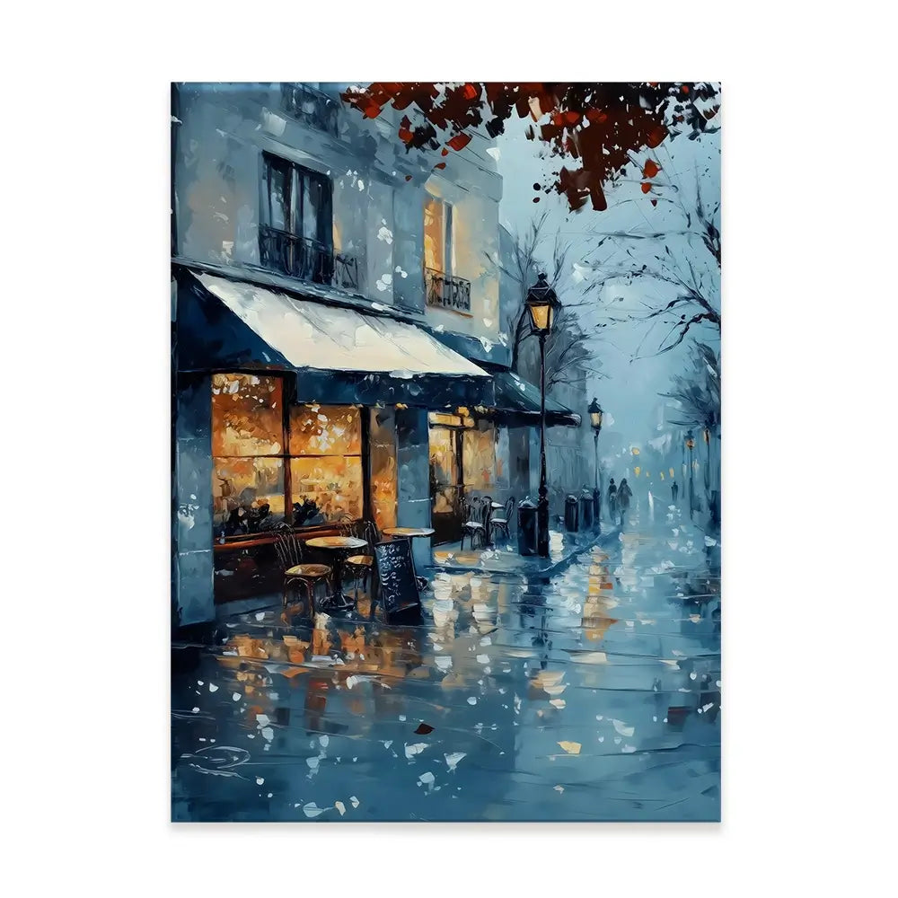 Paris Café Canvas Print Paris Café Canvas Print wall art product Arlington Prints - Independent