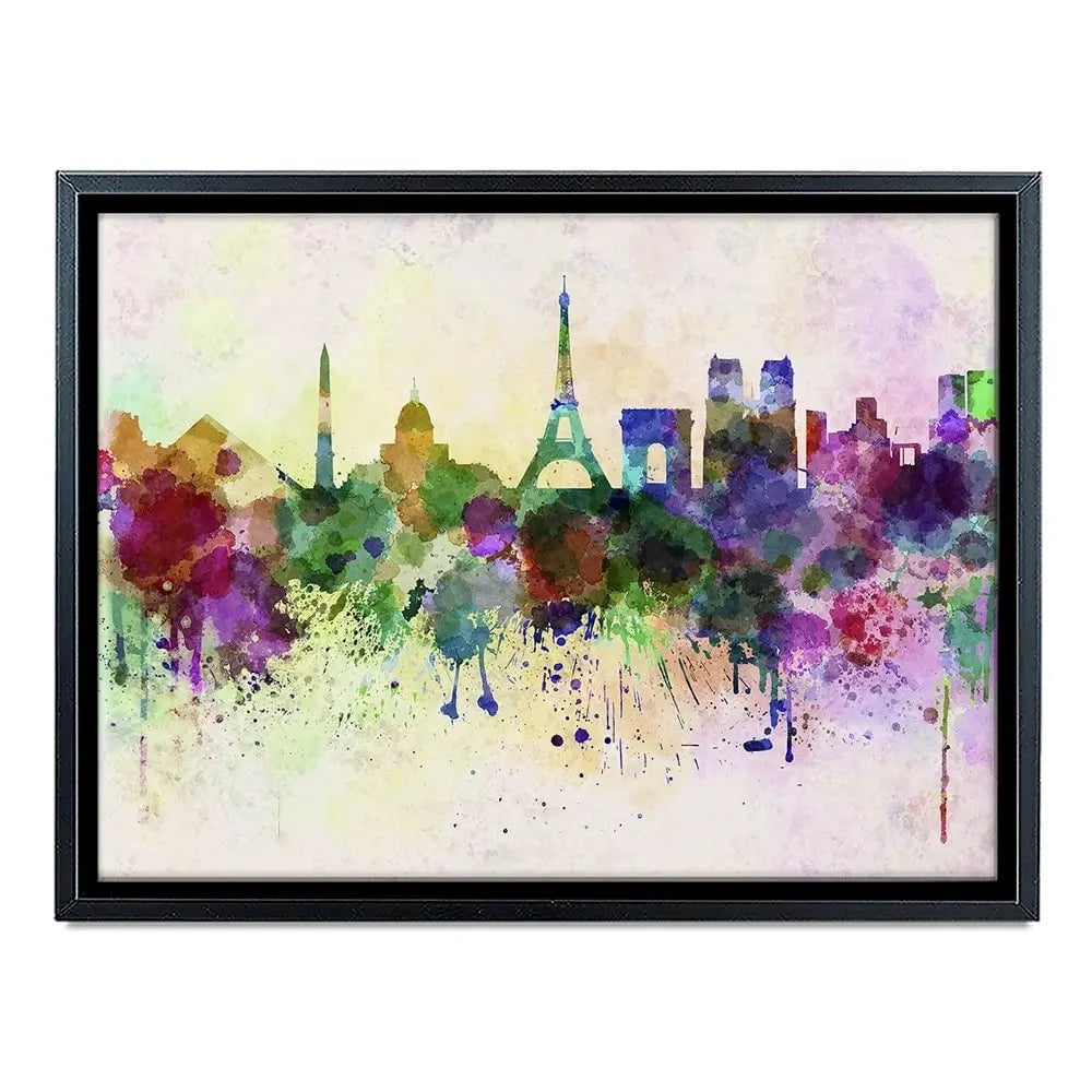 Paris Skyline Canvas Print Paris Skyline Canvas Print wall art product Cristina Romero Palma / Shutterstock