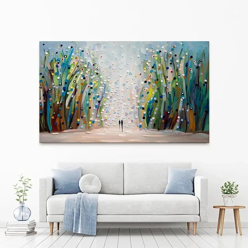 Park Stroll Canvas Print Park Stroll Canvas Print wall art product Ekaterina Ermilkina