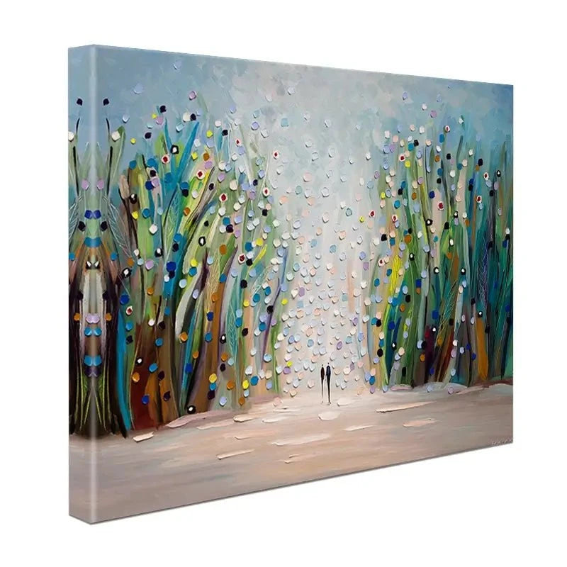 Park Stroll Canvas Print Park Stroll Canvas Print wall art product Ekaterina Ermilkina