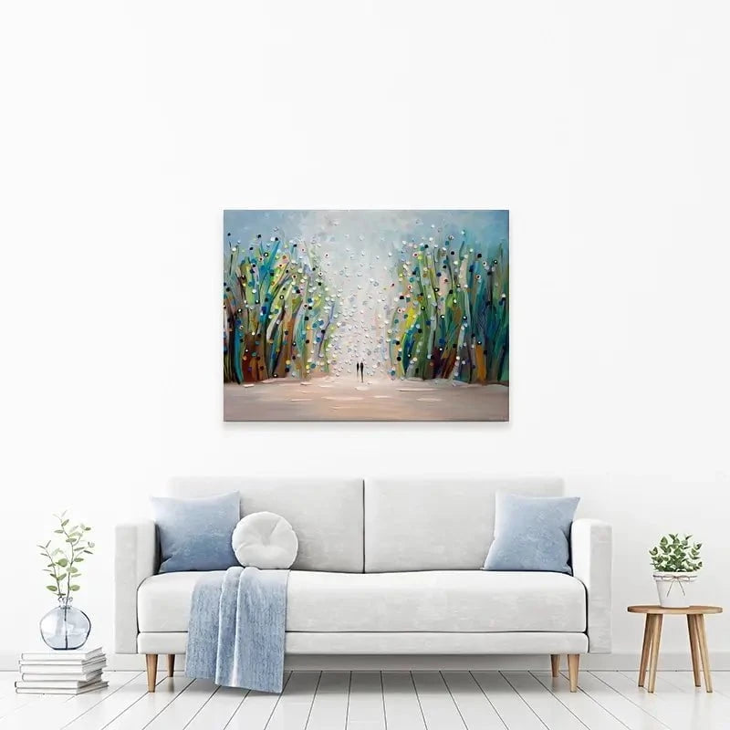 Park Stroll Canvas Print Park Stroll Canvas Print wall art product Ekaterina Ermilkina
