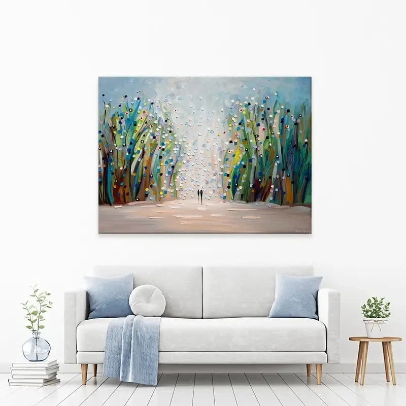 Park Stroll Canvas Print Park Stroll Canvas Print wall art product Ekaterina Ermilkina