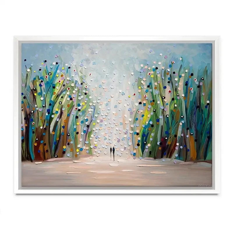 Park Stroll Canvas Print Park Stroll Canvas Print wall art product Ekaterina Ermilkina