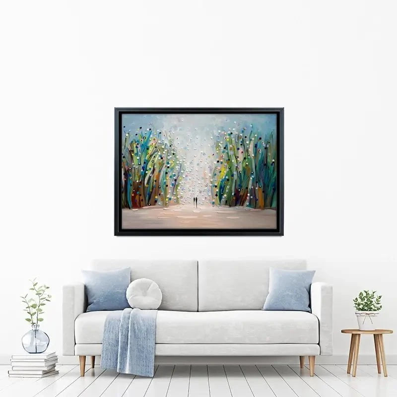 Park Stroll Canvas Print Park Stroll Canvas Print wall art product Ekaterina Ermilkina
