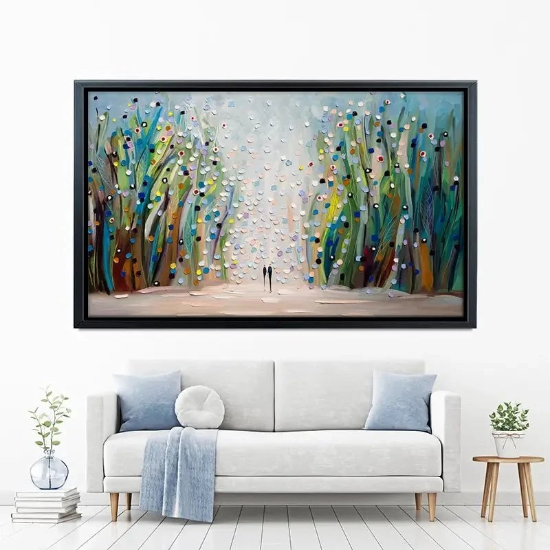 Park Stroll Canvas Print Park Stroll Canvas Print wall art product Ekaterina Ermilkina