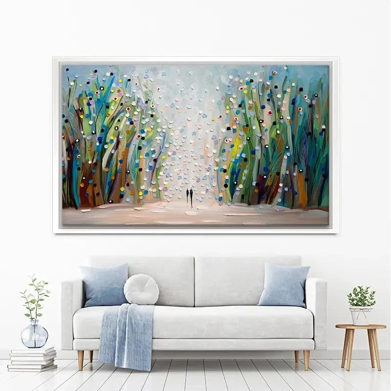 Park Stroll Canvas Print Park Stroll Canvas Print wall art product Ekaterina Ermilkina