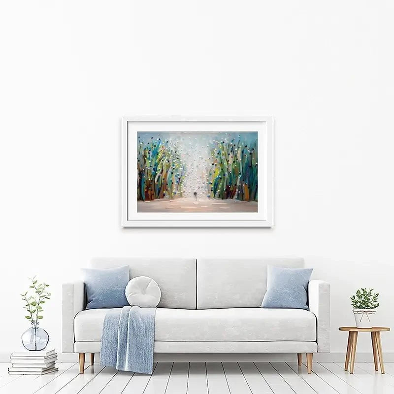Park Stroll Framed Art Print Park Stroll Framed Art Print wall art product Ekaterina Ermilkina