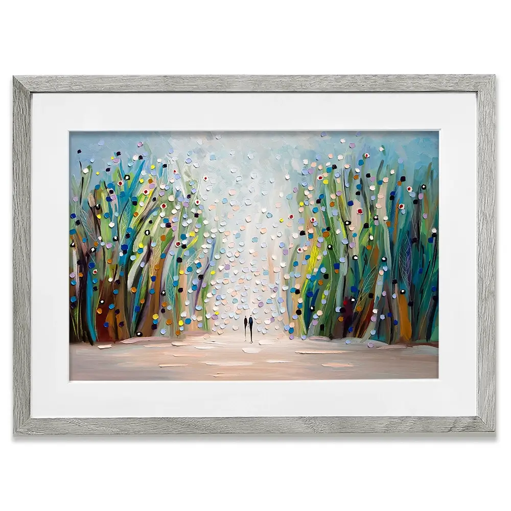 Park Stroll Framed Art Print Park Stroll Framed Art Print wall art product Ekaterina Ermilkina