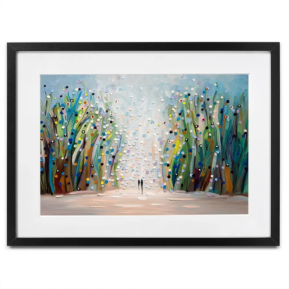 Park Stroll Framed Art Print Park Stroll Framed Art Print wall art product Ekaterina Ermilkina