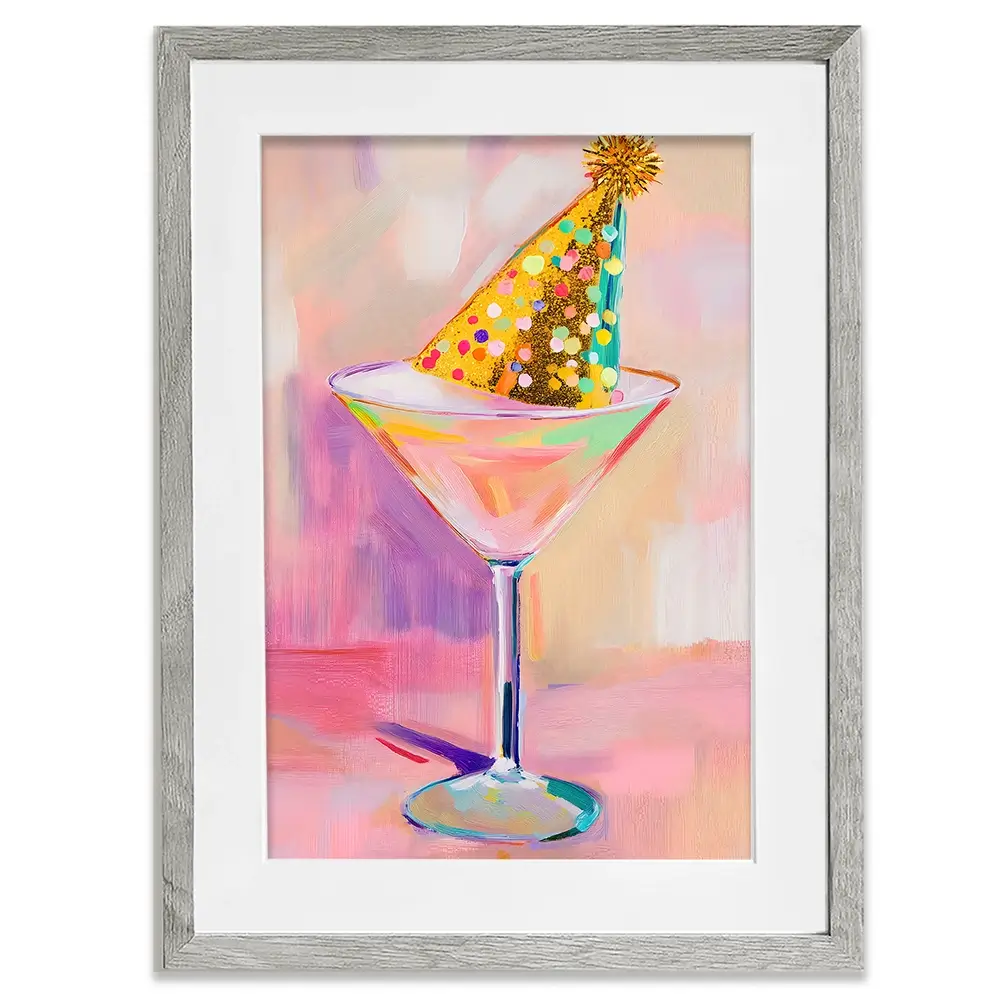 Party Cosmopolitan Framed Art Print Party Cosmopolitan Framed Art Print wall art product LSR Design Studio - Independent