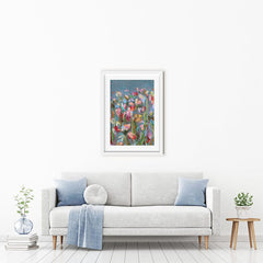 Pastel Flowers Framed Art Print wall art product Studio Paint-Ing
