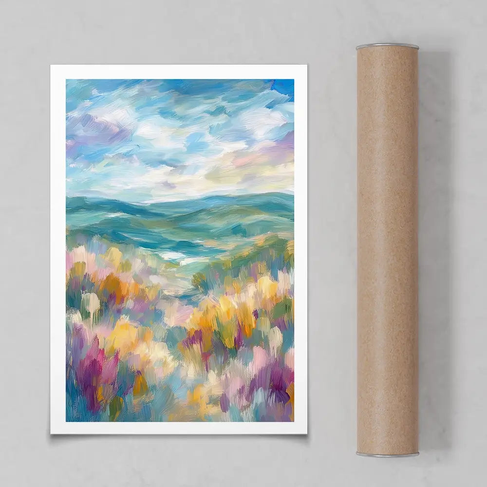 Pastel Pastures Art Print Pastel Pastures Art Print wall art product David Alexander Elder