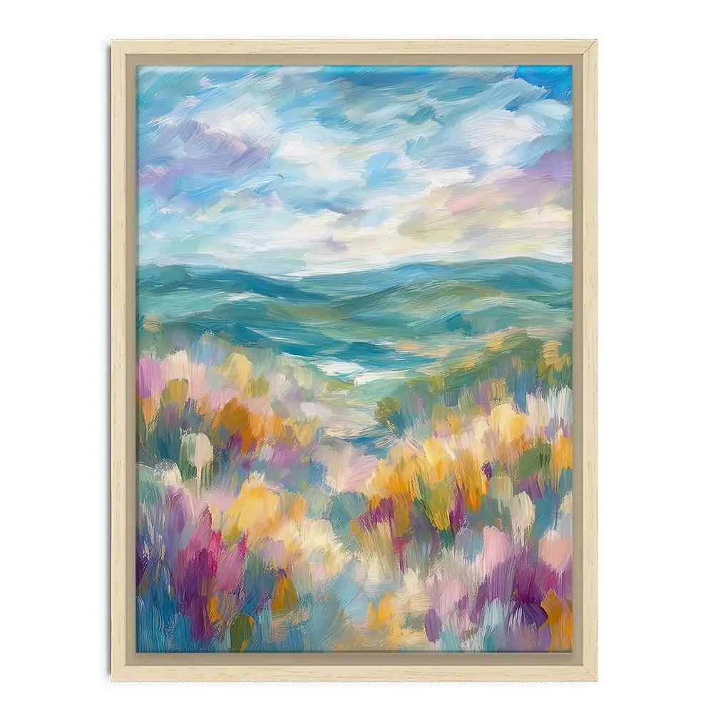 Pastel Pastures Canvas Print Pastel Pastures Canvas Print wall art product David Alexander Elder