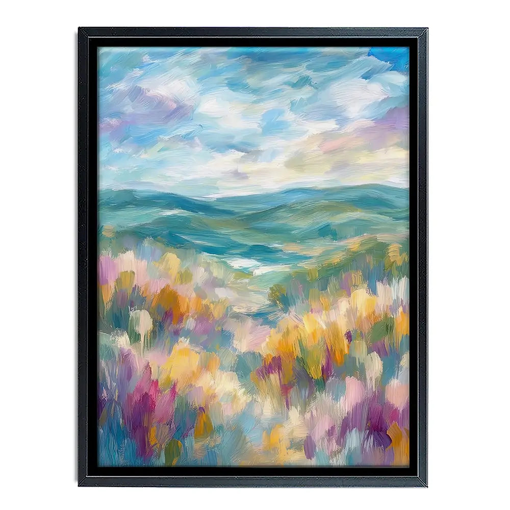 Pastel Pastures Canvas Print Pastel Pastures Canvas Print wall art product David Alexander Elder