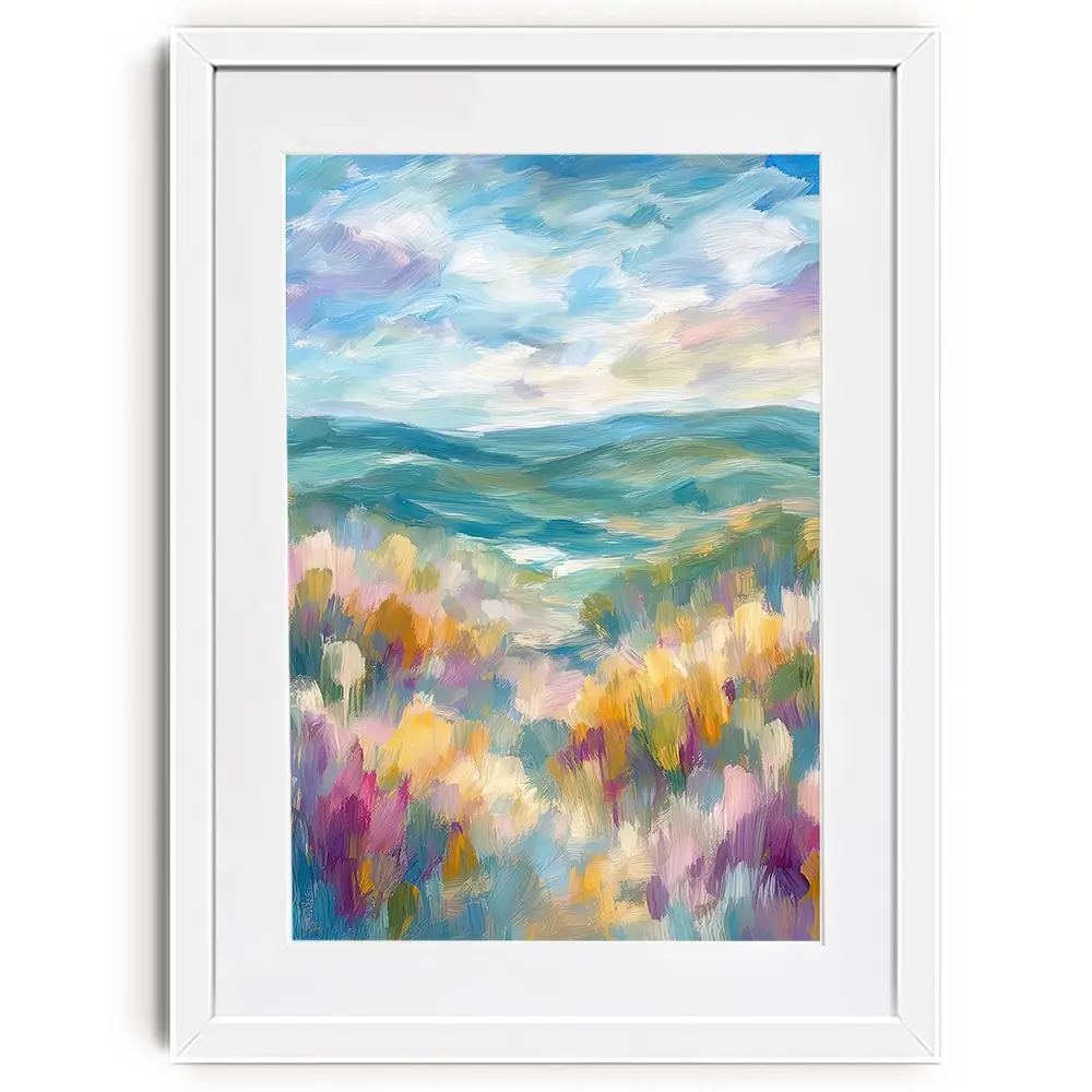 Pastel Pastures Framed Art Print Pastel Pastures Framed Art Print wall art product David Alexander Elder