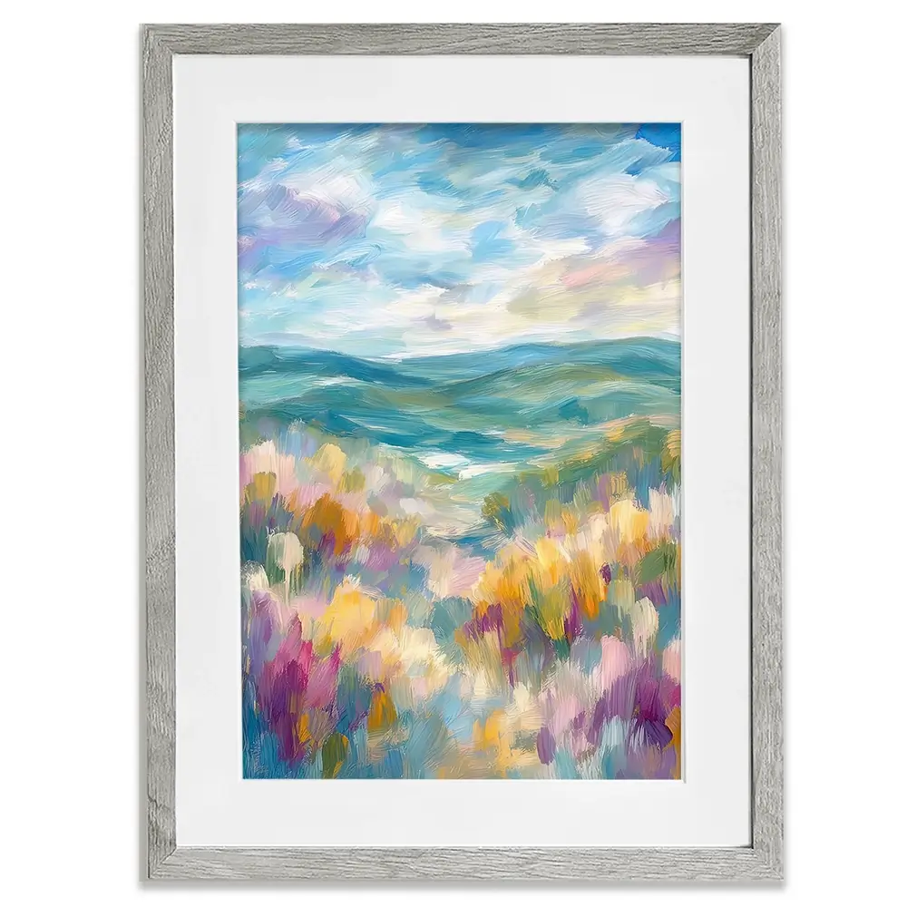 Pastel Pastures Framed Art Print Pastel Pastures Framed Art Print wall art product David Alexander Elder