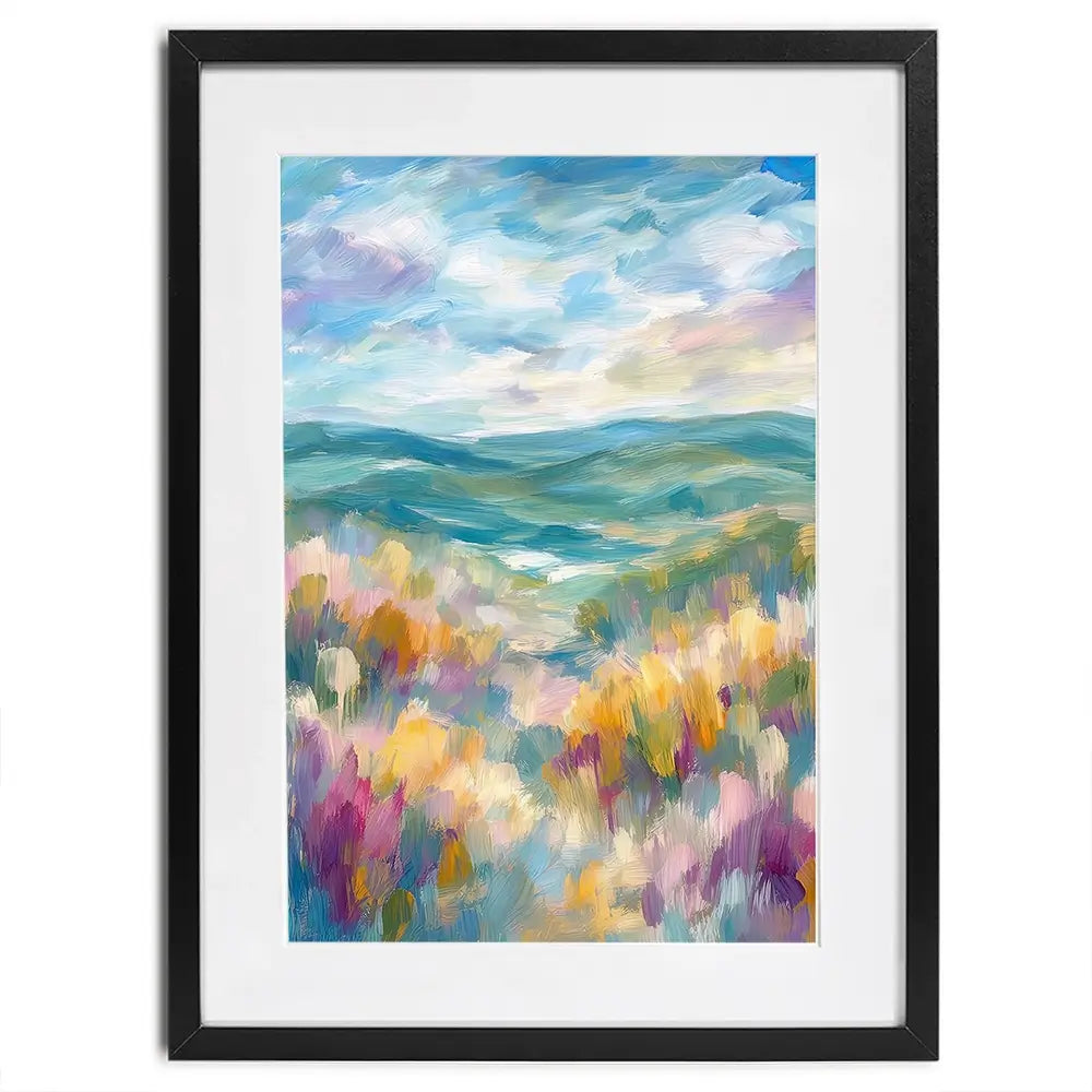 Pastel Pastures Framed Art Print Pastel Pastures Framed Art Print wall art product David Alexander Elder