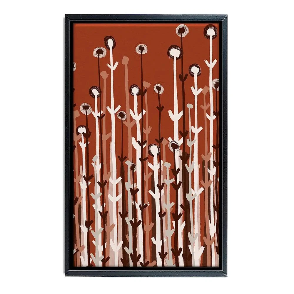 Pastel Plants Canvas Print Pastel Plants Canvas Print wall art product Treechild