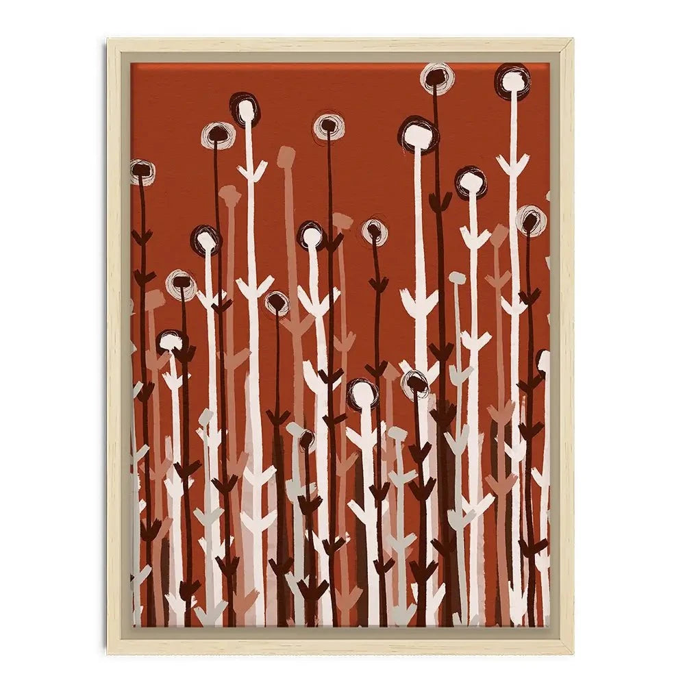 Pastel Plants Canvas Print Pastel Plants Canvas Print wall art product Treechild