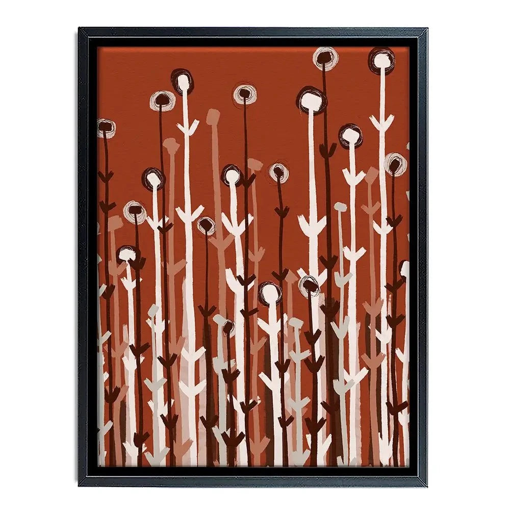 Pastel Plants Canvas Print Pastel Plants Canvas Print wall art product Treechild