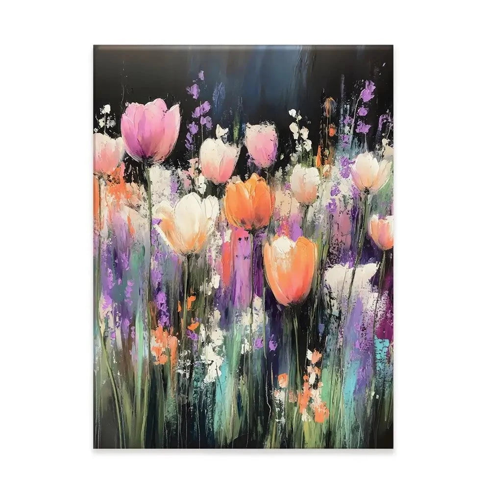 Pastel Tulips Canvas Print Pastel Tulips Canvas Print wall art product Creative Studio - Independent
