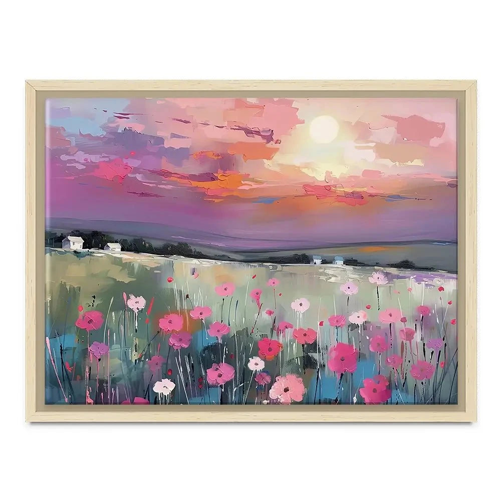 Pasture Dusk Canvas Print Pasture Dusk Canvas Print wall art product David Alexander Elder