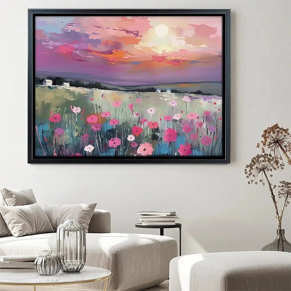 Pasture Dusk Canvas Print Pasture Dusk Canvas Print wall art product David Alexander Elder