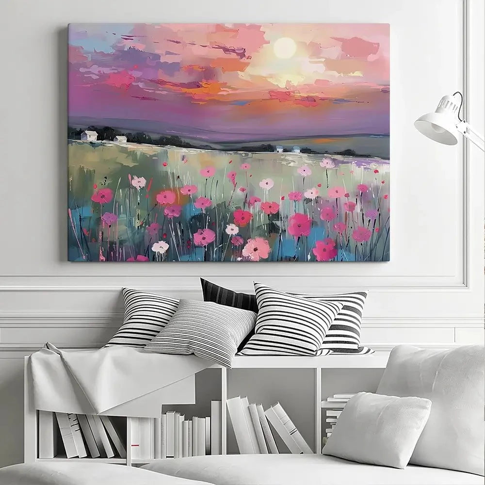 Pasture Dusk Canvas Print Pasture Dusk Canvas Print wall art product David Alexander Elder