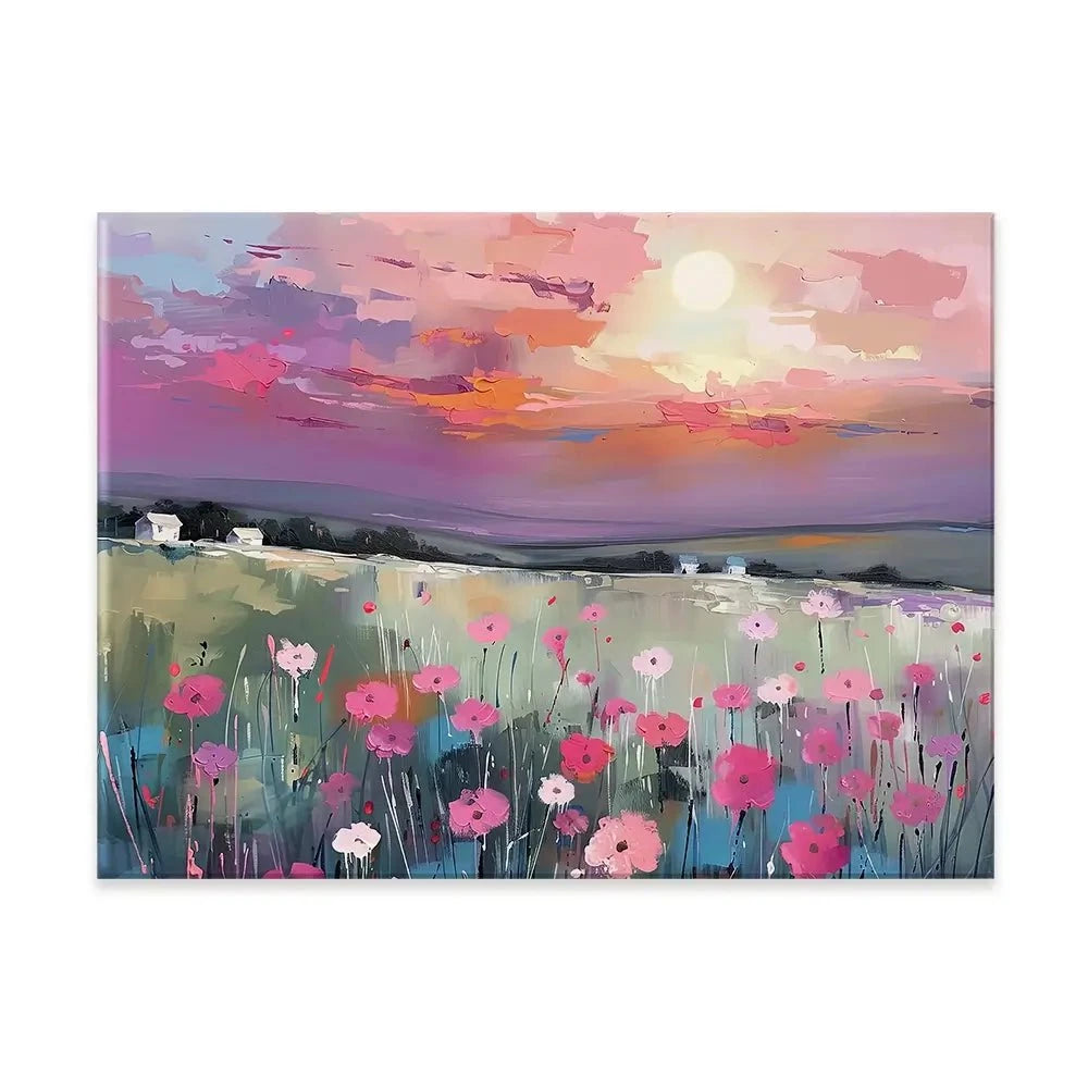 Pasture Dusk Canvas Print Pasture Dusk Canvas Print wall art product David Alexander Elder