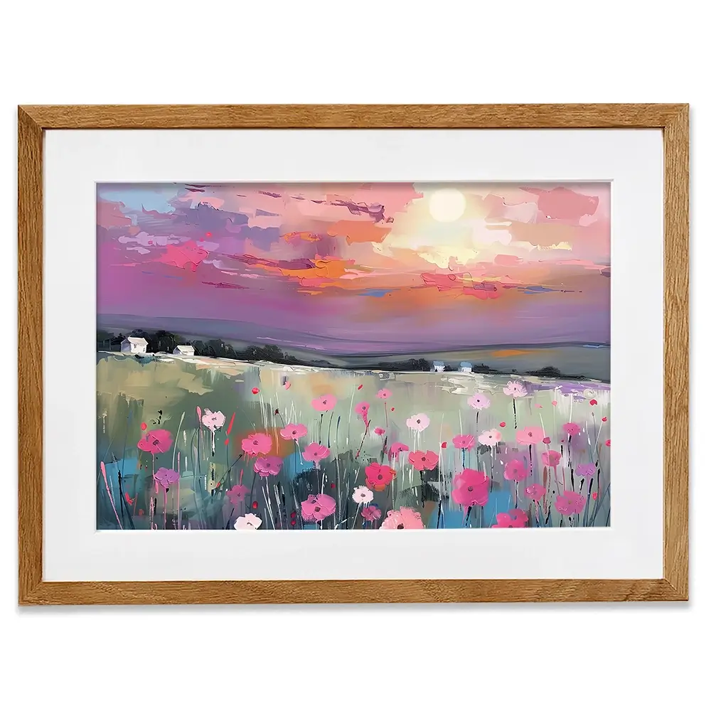 Pasture Dusk Framed Art Print Pasture Dusk Framed Art Print wall art product David Alexander Elder