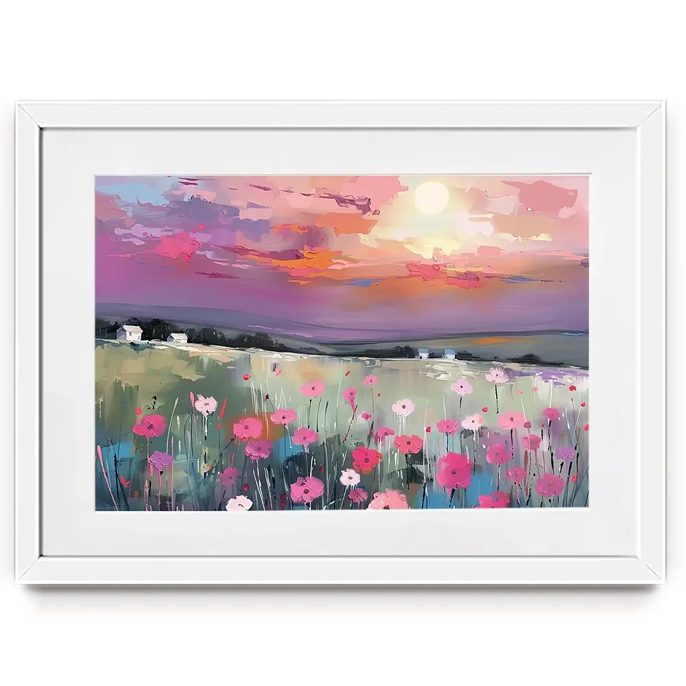 Pasture Dusk Framed Art Print Pasture Dusk Framed Art Print wall art product David Alexander Elder